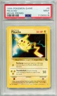 1999 POKEMON MOVIE PROMO PIKACHU #4 NON-HOLO BLACK STAR WOTC STAMPED PSA 9 E3