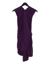 Oasis Bodycon Midi Dress XS in Purple