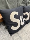 Supreme Jules Pansu Pillows Black Set of 3 SS22 Authentic — photo 4