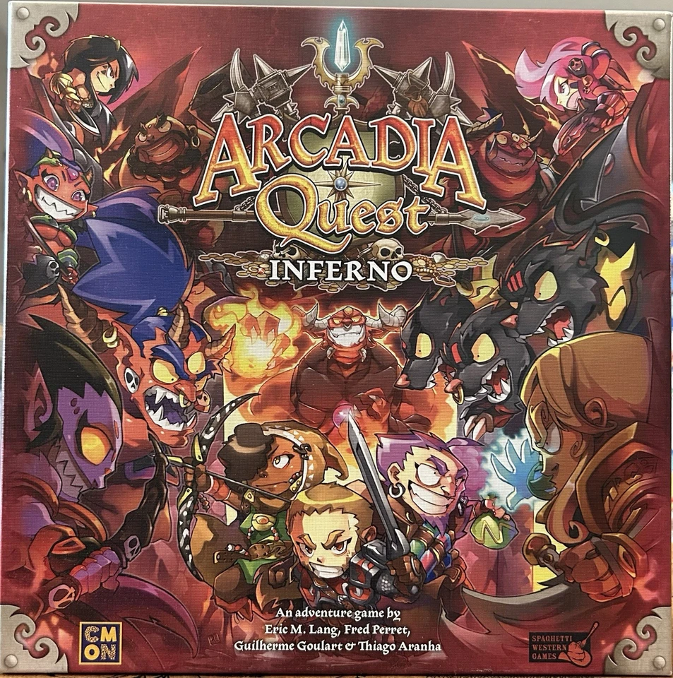 CMON Arcadia Quest Inferno KS + Whole Lotta Lava & Arcadia Quest Completo Foto 3 de 4