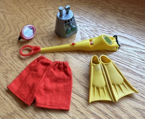 Vintage 1970's HASBRO GI Joe AT MISSILE RECOVERY SET Adventure Team