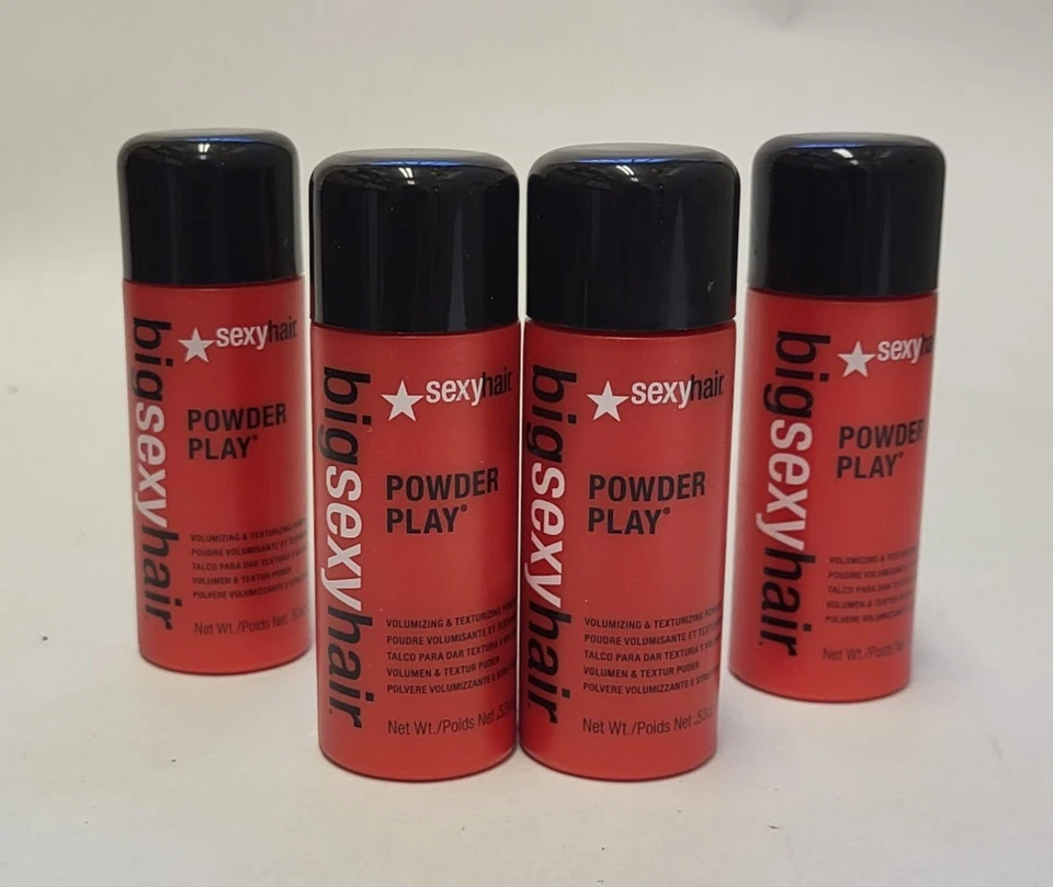 Big SexyHair 12 Piezas Exhibición Minorista Powder Play, Crema 2, Powder Play Lite ✨ Foto 4 de 4