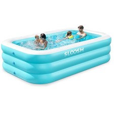 Inflatable Swimming Pool for Adults with Seats 304.8 x 182.8 x 55.8cm Full Sized