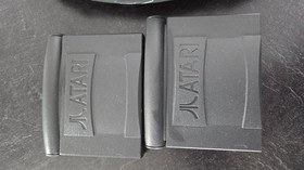 Atari Jaguar Console Bundle Controller Cords 2 Cartridges  Cybermorph Untested 