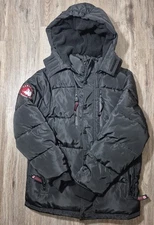 Canada Weather Gear Parka Jacket -Black Size Medium Kids 10/12 Coat 