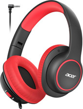 Acer Kids Headphones Wired for School - Over Ear Design, 85/94dB Safe Volume Lim