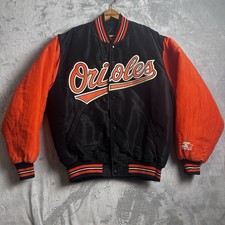 VTG Baltimore Orioles Jacket Men Large Starte...