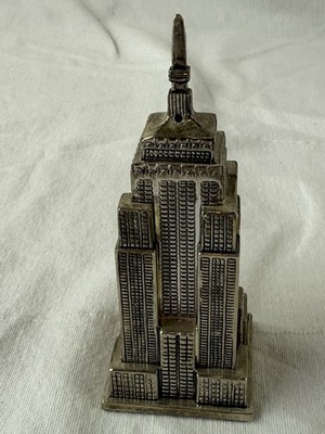 Godinger Silver Co. Empire State Buildings Metal Salt/Pepper Shaker