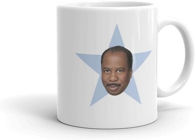 The Office Stanley Hudson Coffee Mug White Ceramic 11oz