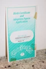 Cabbage Patch Kids Vintage Hasbro Birth Certificate Genevieve Margaret