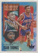 2019 Panini Court Kings Academy of Fine Arts Amethyst 44/99 Isiah Thomas HOF g1z