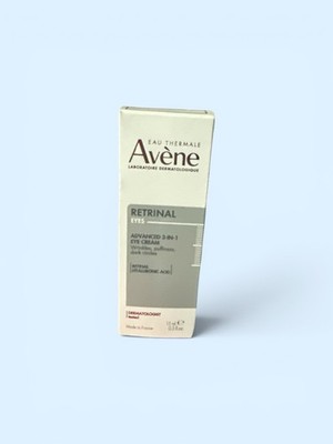 Avene Retrinal Eyes Advanced 3-in-1 Eye Cream Anti-Aging Puffiness Dark 07/2027+