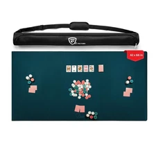 Feltectors 5 mm Board Game Mat, Mahjong Mat Green 42 x 66 In