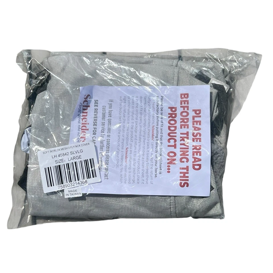 Sábana y capucha Schneider's Fly 80" malla de enclavamiento suave II Euro Surcingle Foto 3 de 4