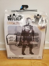 Star Wars The Mandalorian Child Large 12-14 Costume
