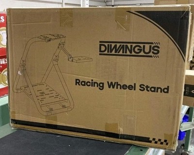 DIWANGUS Racing Wheel Stand - Foldable Simulator Cockpit Adjustable