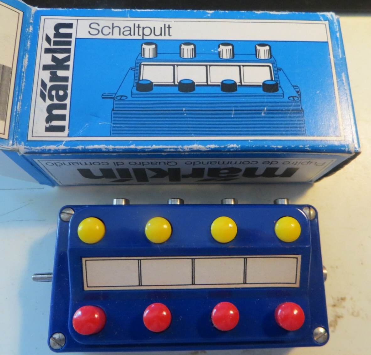 Schaltpult, Märklin Art. 7210, Ein-/Auschalter, Neu Ov (Neu Und Originalverpackt) In Burgdorf - Foto 2