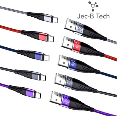 USB C auf USB A Ladekabel 1m 2m 3m Kabel 60W Schnellladekabel für Samsung Xiaomi