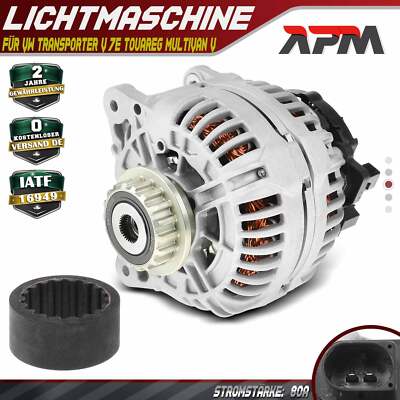Lichtmaschine Generator 180A 14V für VW Transporter V 7E Touareg 7L Multivan V