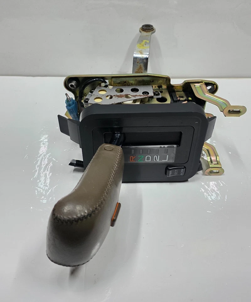 90-94 Ls400 Gear Shift Shifter Brown Leather Automatic Shifter Assembly Console Foto 3 de 4