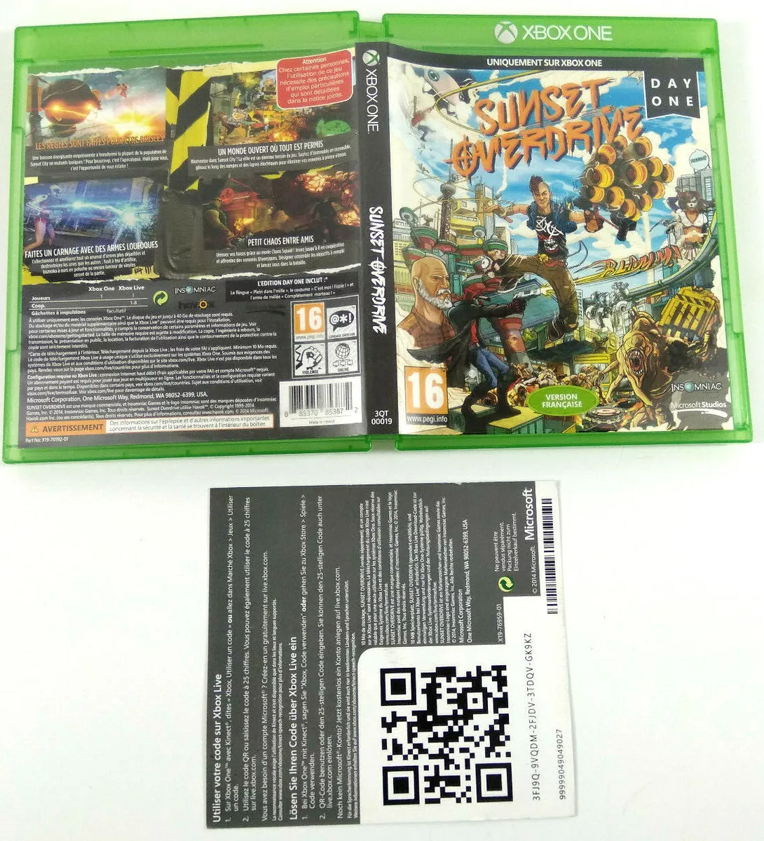 Download Xbox Sunset Overdrive Xbox One Digital Code