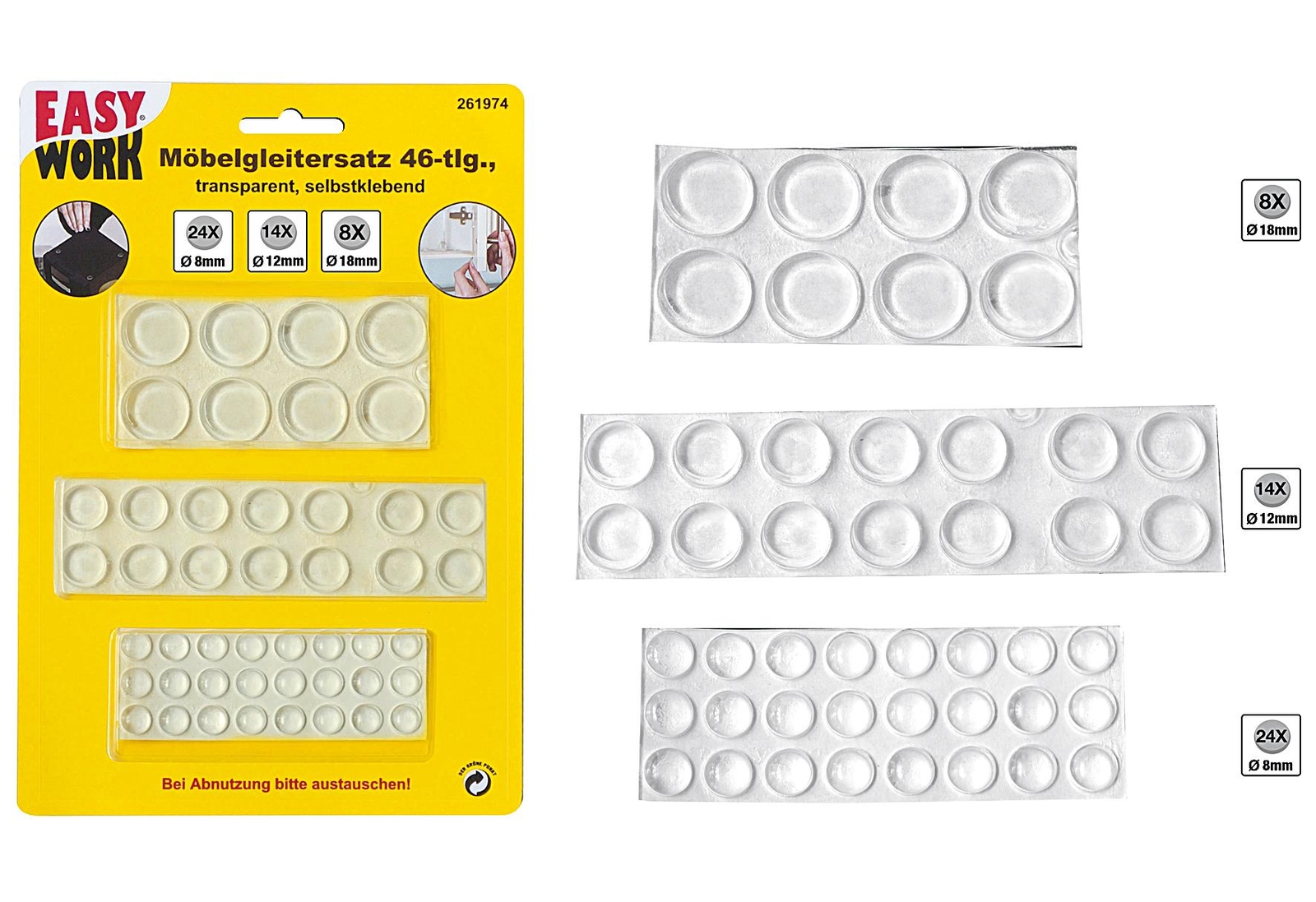 Easy Work Möbelgleitersatz