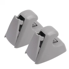 Chevy Bolt EV Sun Visor Support Clips, Gray, Pair, 2017-2023