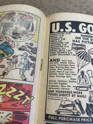 1965 X-Men 11 Magneto Brotherhood of Evil Mutants MARVEL SILVER AGE - 第 10/21 張圖片