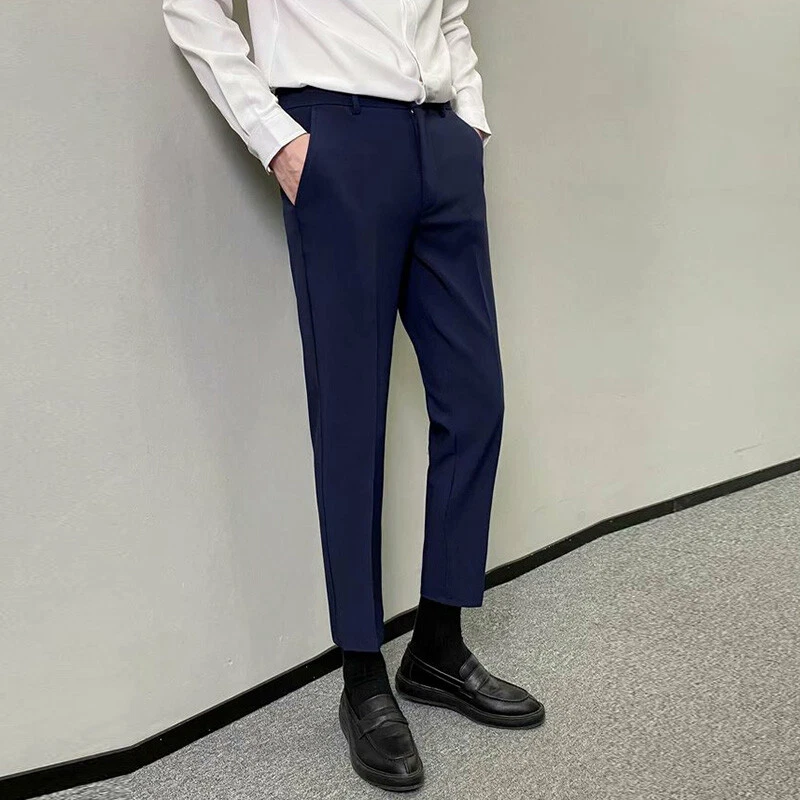 Slim leg capri trousers deals