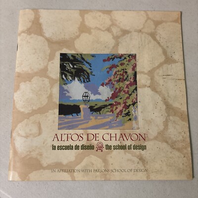 Altos De Chavon The School Of Desing Parsons Booklet 1990s