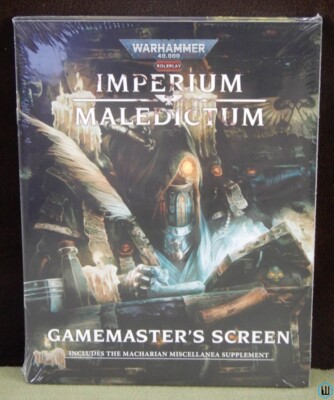Imperium Maledictum: Gamesmaster's Screen (Warhammer 40,000 40k) GM Cubicle 7 /