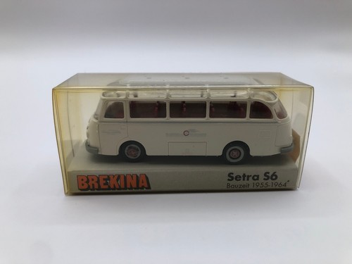 Brekina 56002 | Setra S6 Reisebus 1955-1964 | 1:87 | H0 | OVP | Oldtimer