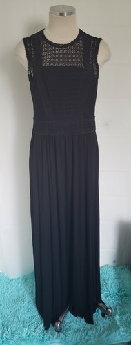 H\u0026M Women's Black Maxi Dress Size S | eBay