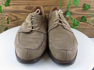Johnston & Murphy Sz 9 Derby Oxfords Brown Leather Men Lace  display picture 1