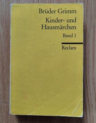W. Grimm J. Grimm - Kinder- und Hausmärchen Band 1 von       [ Taschenbuch ] 