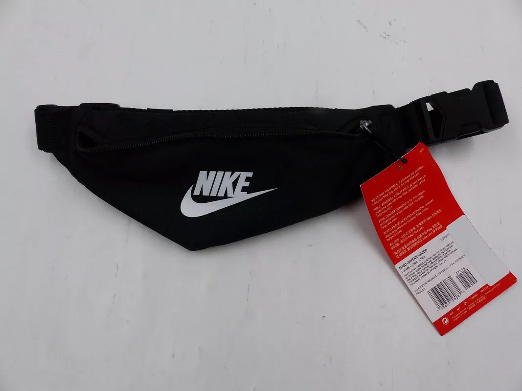 rok repertoire Overtekenen NIKE HERITAGE SMALL HIP BAG IN BLACK CV8964-01 | eBay