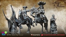 BattleCat Miniatures WSS Spanish Bourbon High Command Succession War 28mm 35mm +