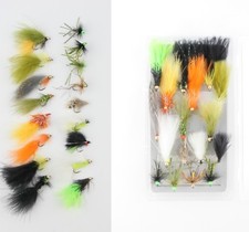 Barbless Stillwater Lures - Assortment, Box Selection,  Trout Fishing Flies