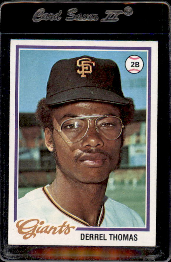 1978 Topps #194 Derrel Thomas San Francisco Giants - Nice Card