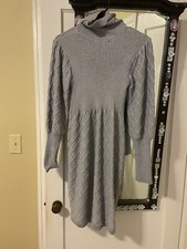 womans sweater dress medium New Never Worn No Smoking