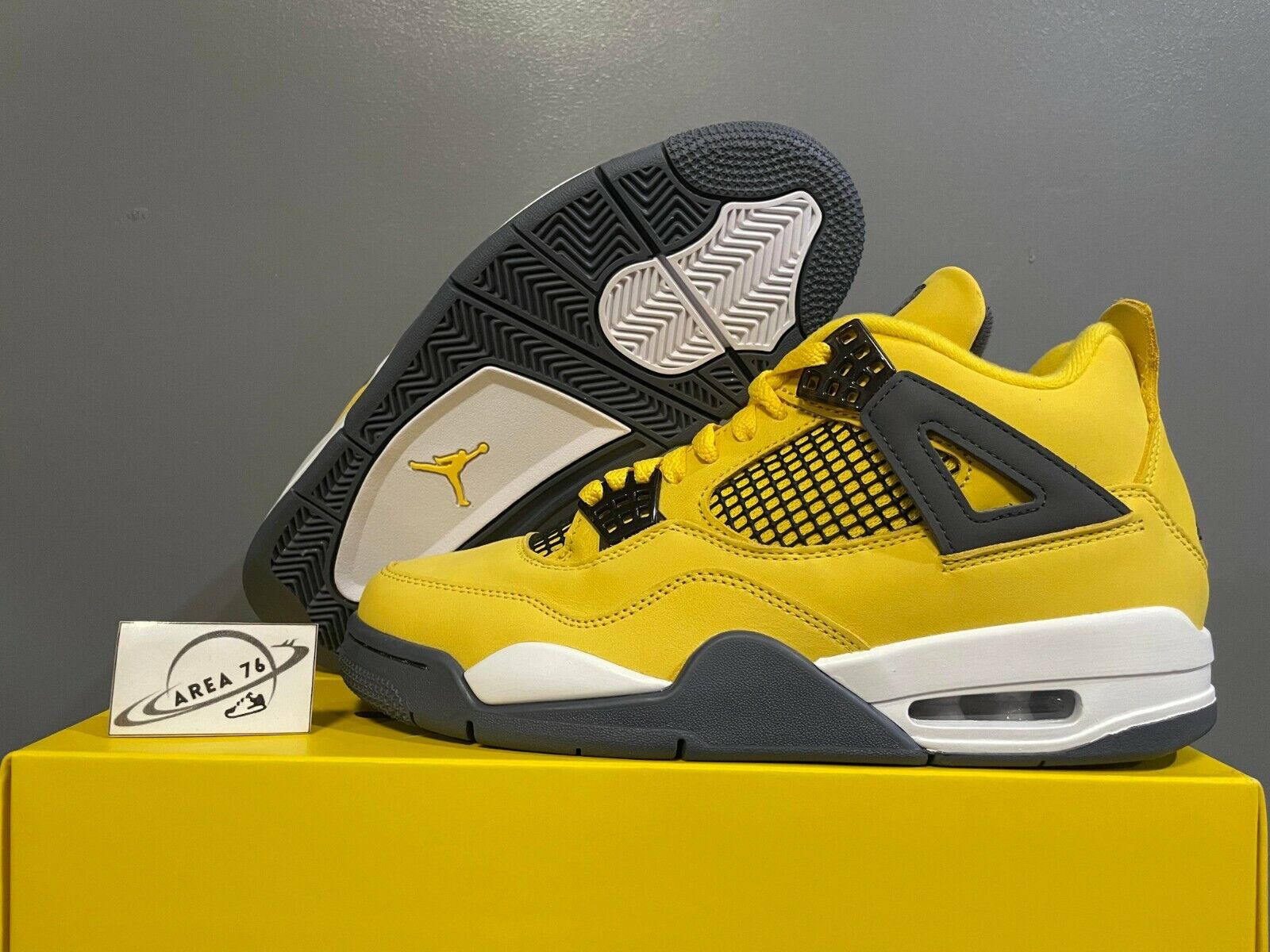 electric yellow jordan 4