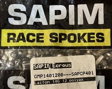 Sapim 15g 1.8mm Brass Nickel Plated Nipples – 14mm, Fit 1.8mm Spokes (Super CX)