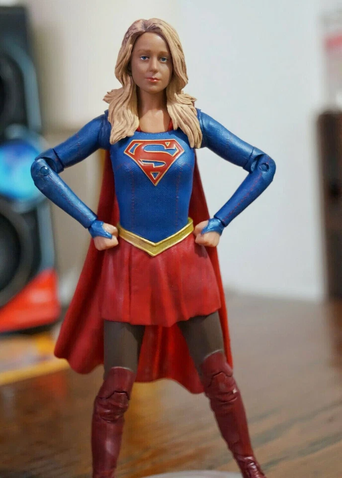 DC Collectibles CW Supergirl Melissa Benoist TV Custom action Figure 7” loose - Image 3 of 4