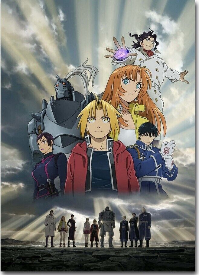 Fullmetal Alchemist Season 1+ 2 Brotherhood (115 Episodes + 2 Movie) DVD  Anime