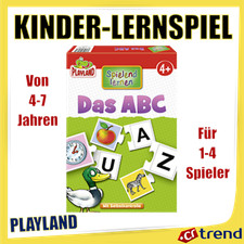 Spielend Lernen | Das ABC | Groß & Kleine Buchstaben / mit Selbstkontrolle 4-7J