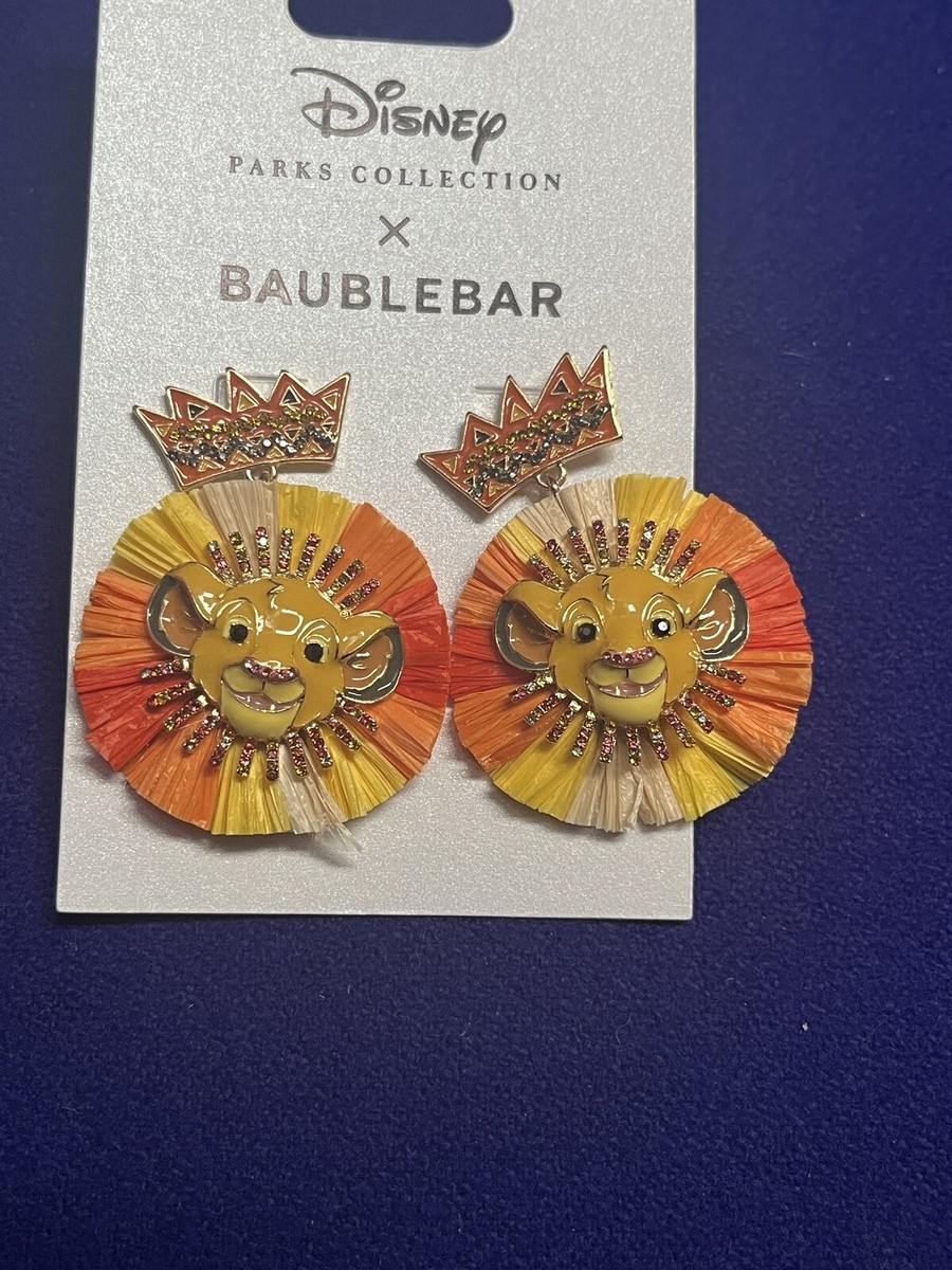 ディズニー BAUBLEBAR ライオンキング シンバ ナラ ピアス 【公式通販】
