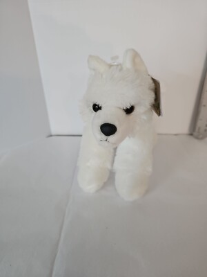 Aurora Mini Flopsie Artic Wolf Plush White Wolf Stuffed Animal