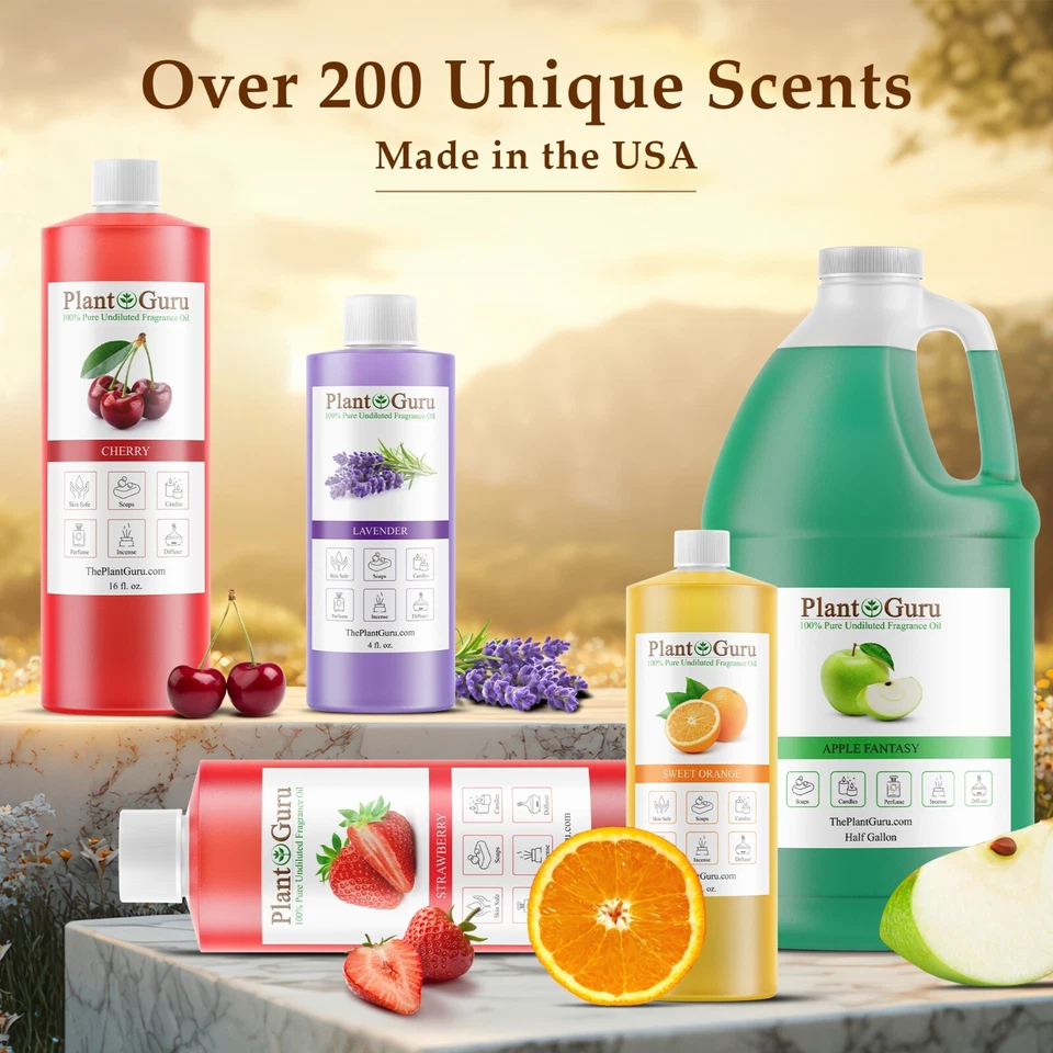 Fragrance Oil For Candle Soap Making Incense Home Burner Warmer Scented Bulk Lot - Image 2 of 4