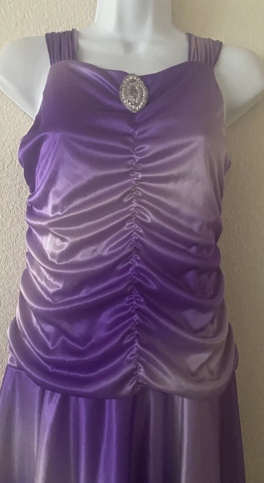 Платье для девочки на Пасху выпускного вечера Pageant Grad размер 14,5 плюс - Изображение 3 из 4