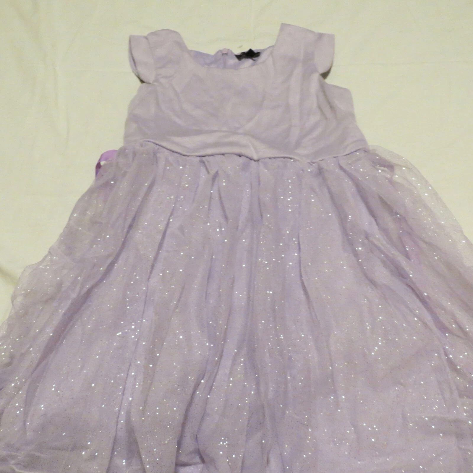 ZUNIE GIRL'S SIZE 8 GLITTERY KNEE-LENGTH DRESS NWOT